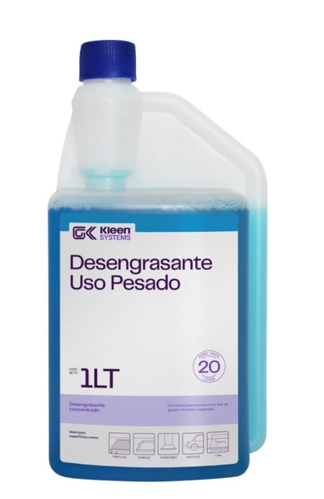 Desengrasante concentrado de uso pesado Gel Kleen