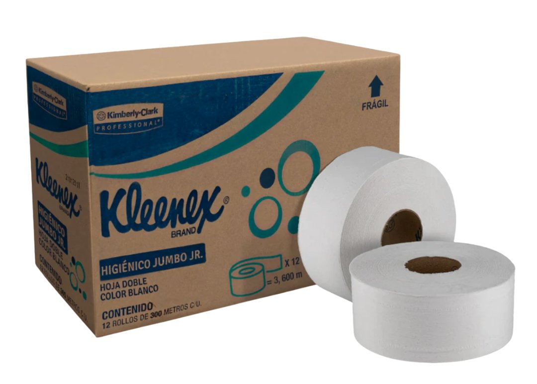 Kleenex Papel higiénico Jumbo Jr.