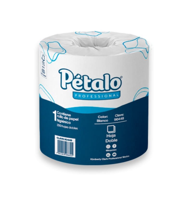 Papel higienico Petalo