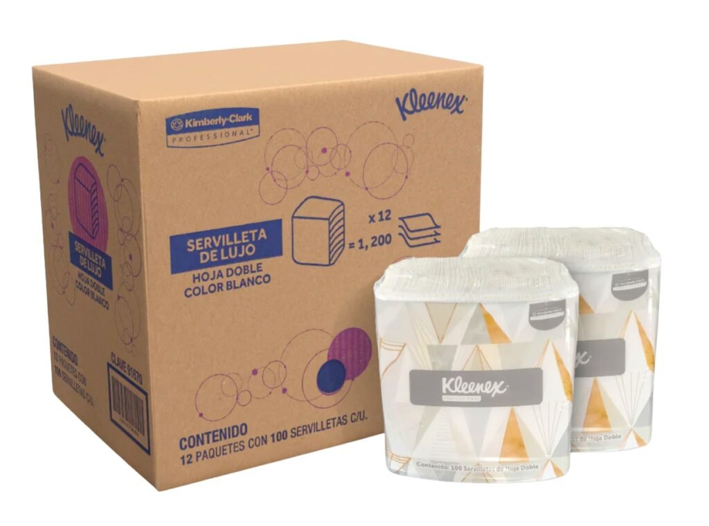 Servilleta de lujo tradicional Kleenex