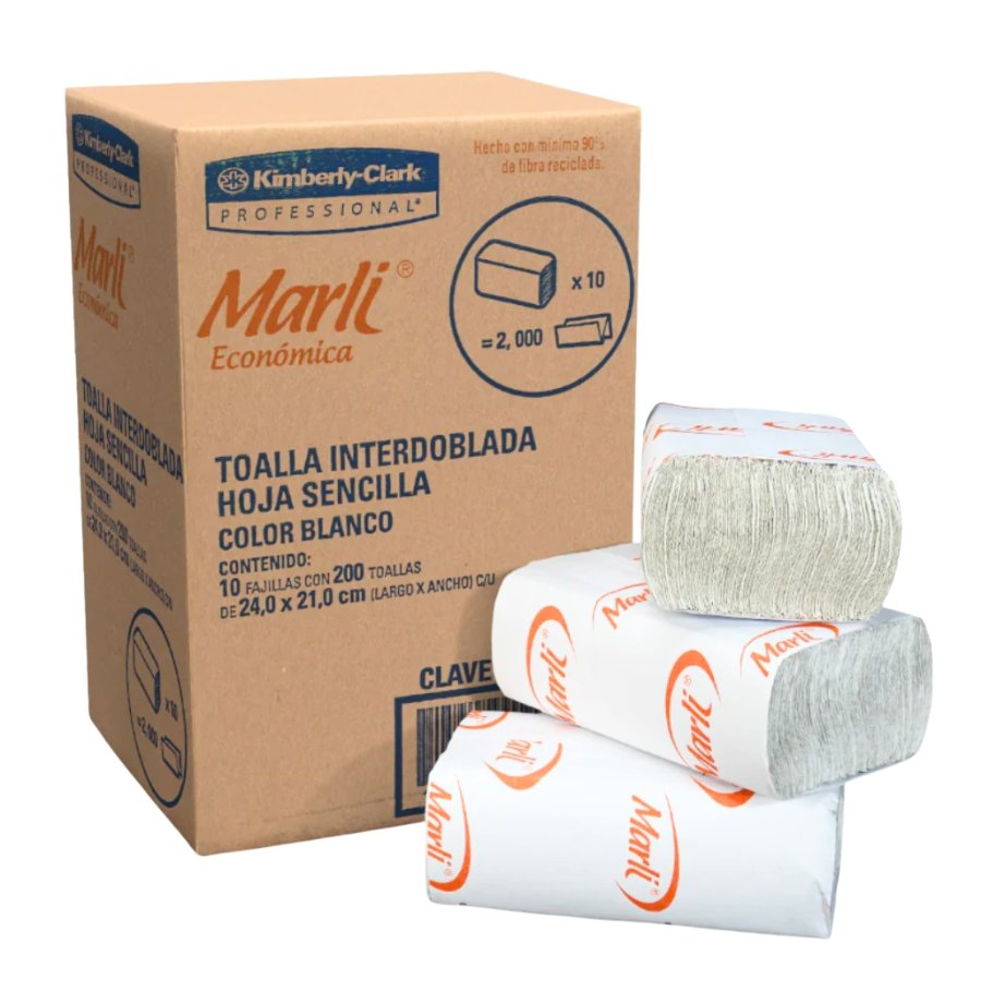 Toalla interdoblada para manos Marli 92209