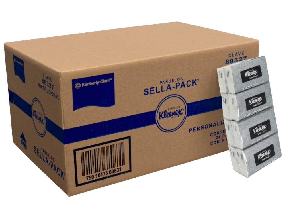 Pañuelo facial de sellapack Kleenex