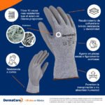 GUANTE ANTICORTE DE POLIETILENO CON PALMA DE POLIURETANO - Imagen 4