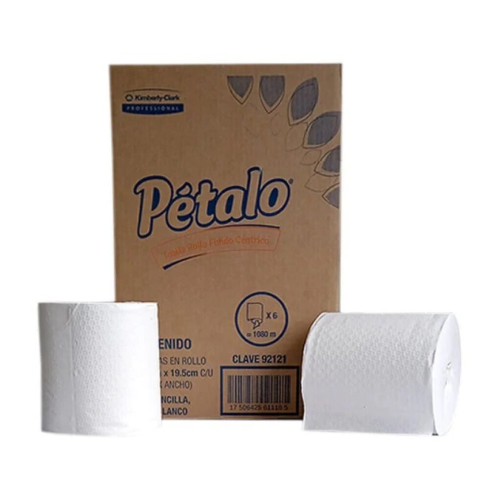 Toalla en rollo fluido centrico Petalo