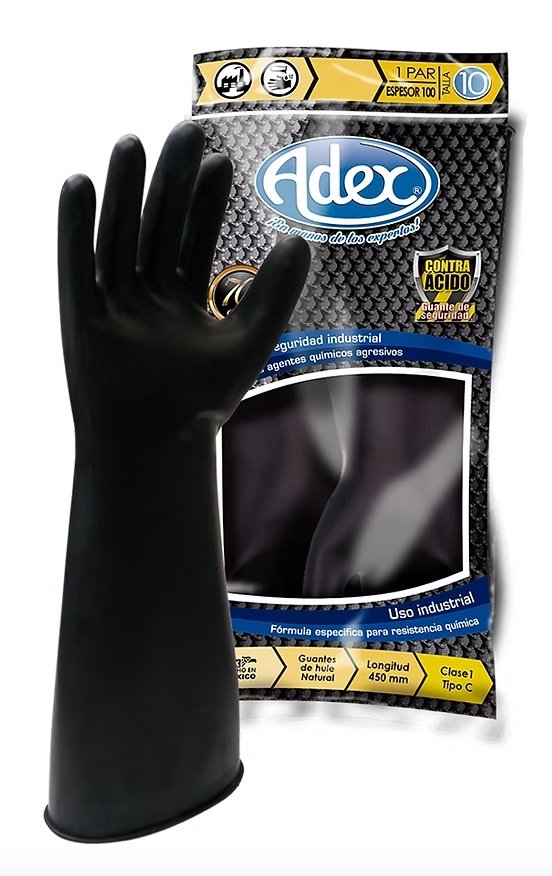 Guante contra ácidos Adex