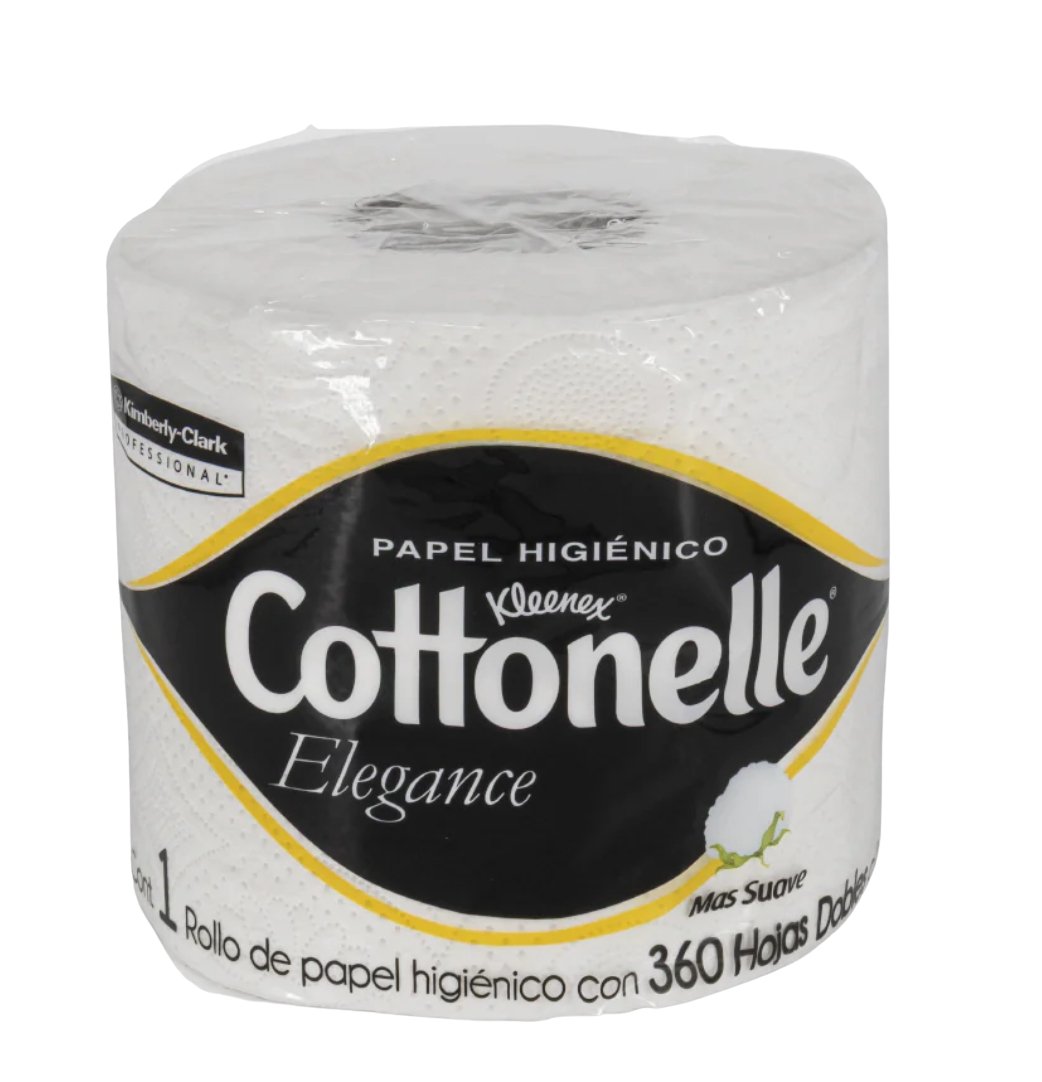 Papel higienico Kleenex Cottonelle Elegance