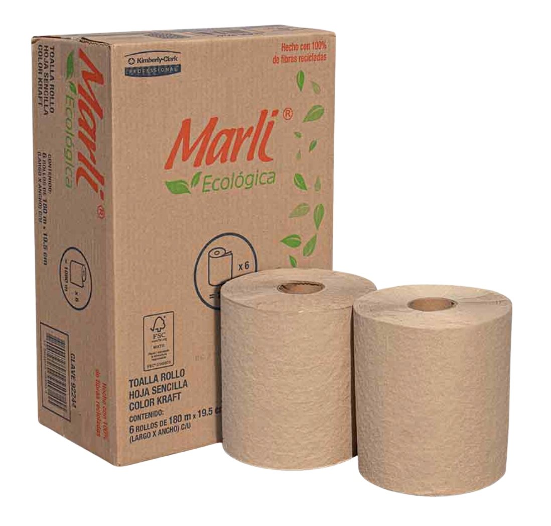 Toalla en rollo ecológica Marli 92244