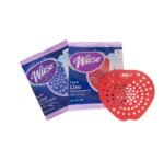 WIESE TAPETE LISO PARA MINGITORIO ROJO Y AZUL