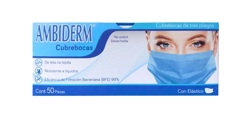 Cubreboca Ambiderm