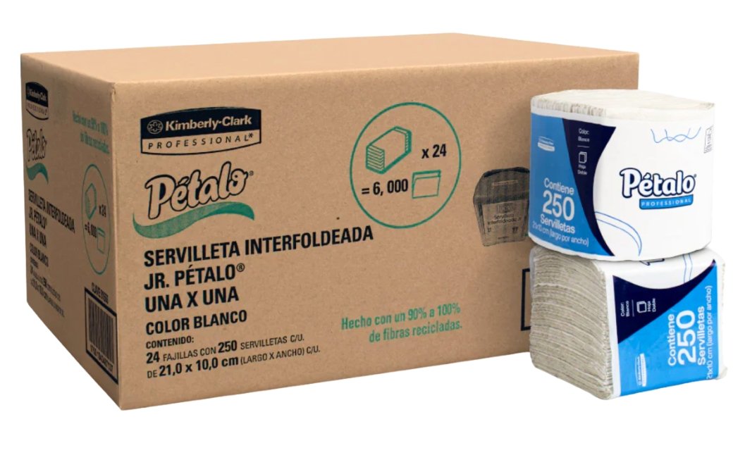Servilleta interfoldeada Kimpop Petalo
