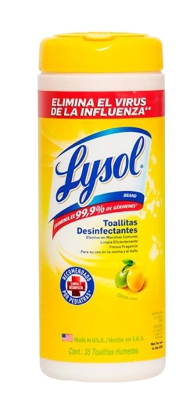 Toallas desinfectantes Lysol