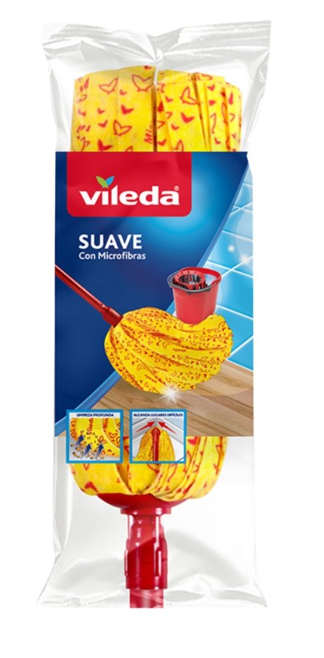 Mop suave con microfibras Vileda