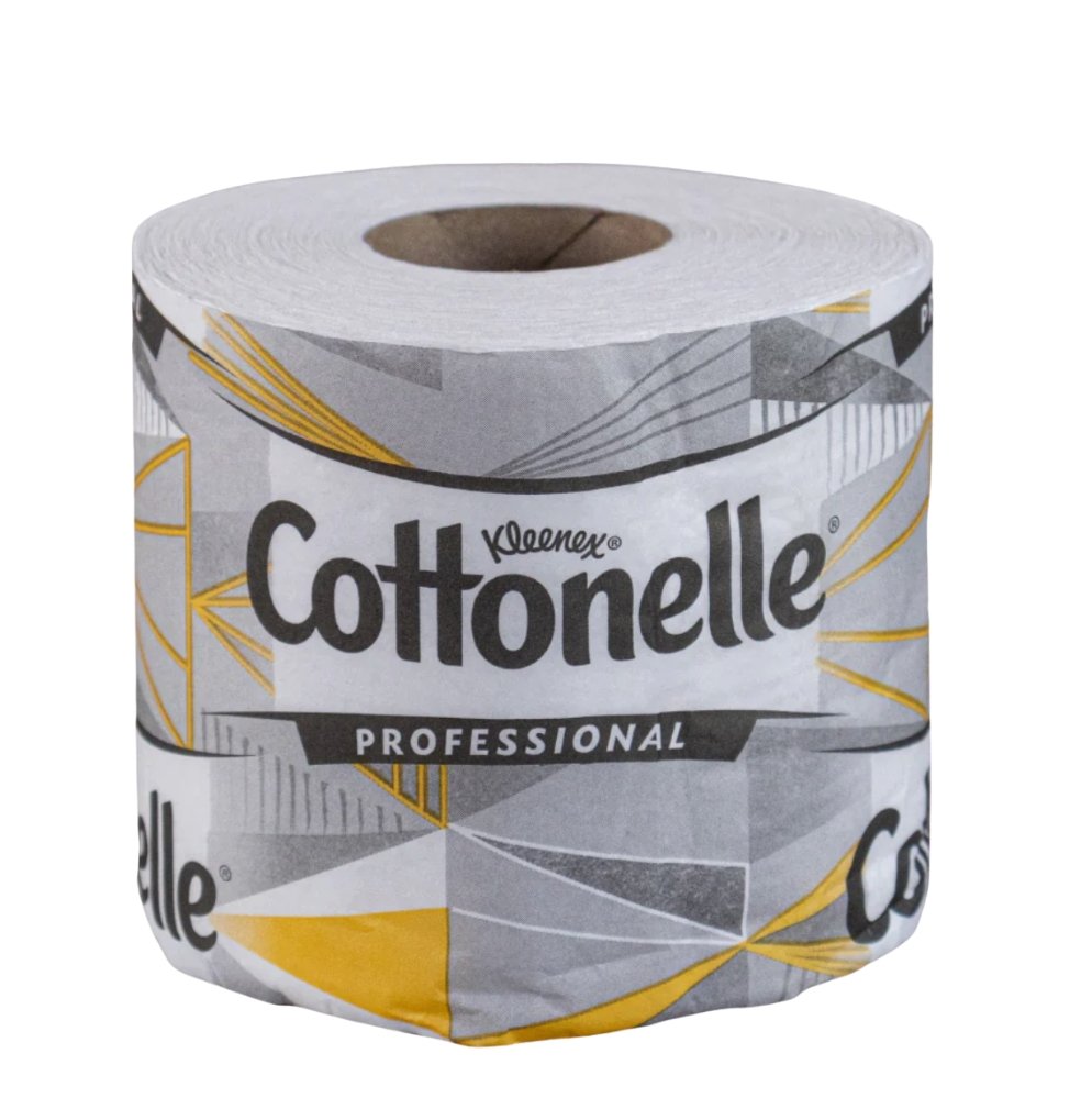 Kleenex Tradicional Cottonelle / Colchón con 96 rollos